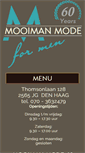 Mobile Screenshot of mooimanmode.nl